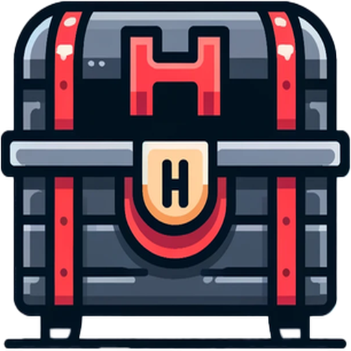Humble Hoarder Logo - Treasure chest icon